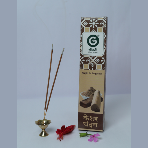 Greeneri Premium Agarbatti Kesar Chandan